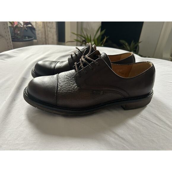 Mephisto Melchior Leather Cap Toe Lace Dress Shoes Mens Size 9 Brown Preppy main image 9